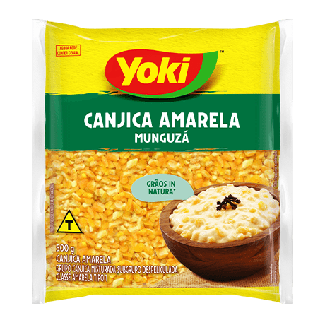 Yoki | Canjica Amarela Mungunzá 400 g | Ótima opção para todas as